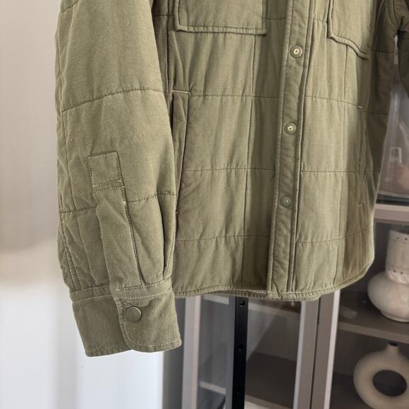 RRL Ralph Lauren Mountaineer Quilted Olive Drab Shirt Jacket XL NEW Sanforized - Picture 4 of 7